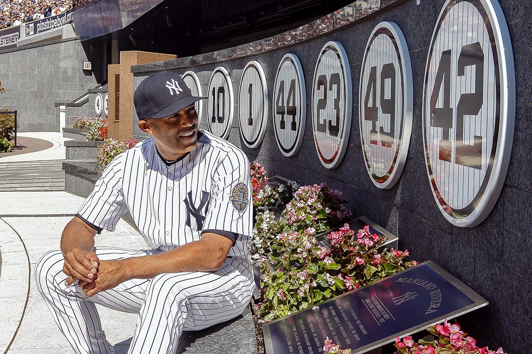 Mariano Rivera Number Retirement in Monument Park