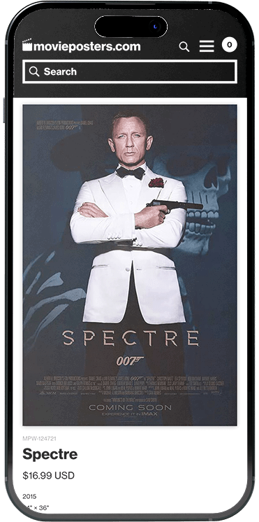 MoviePosters.com - 007 Spectre Product Page